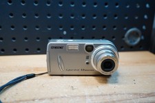 L Sony Cyber-shot DSC-P92 5MP 3x Zoom Digital Camera Cracked LCD No Charger