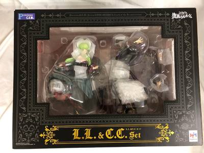 Code Geass G.E.M. Series Lelouch L.L. & C.C Set Figure Megahouse