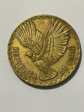👀CHILE 1964 10 CENTESIMOS COIN SCARCE VINTAGE  👀