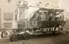Gila Bend AZ Railroad track Tucson Cornel Railway RPPC Photo Postcard COPY