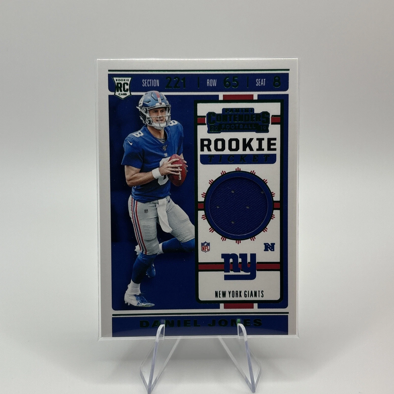 Daniel Jones trading card