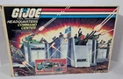 J-35 VINTAGE 1980'S HASBRO GI JOE HEADQUARTERS COMMAND CENTER WITH ORIGINAL BOX