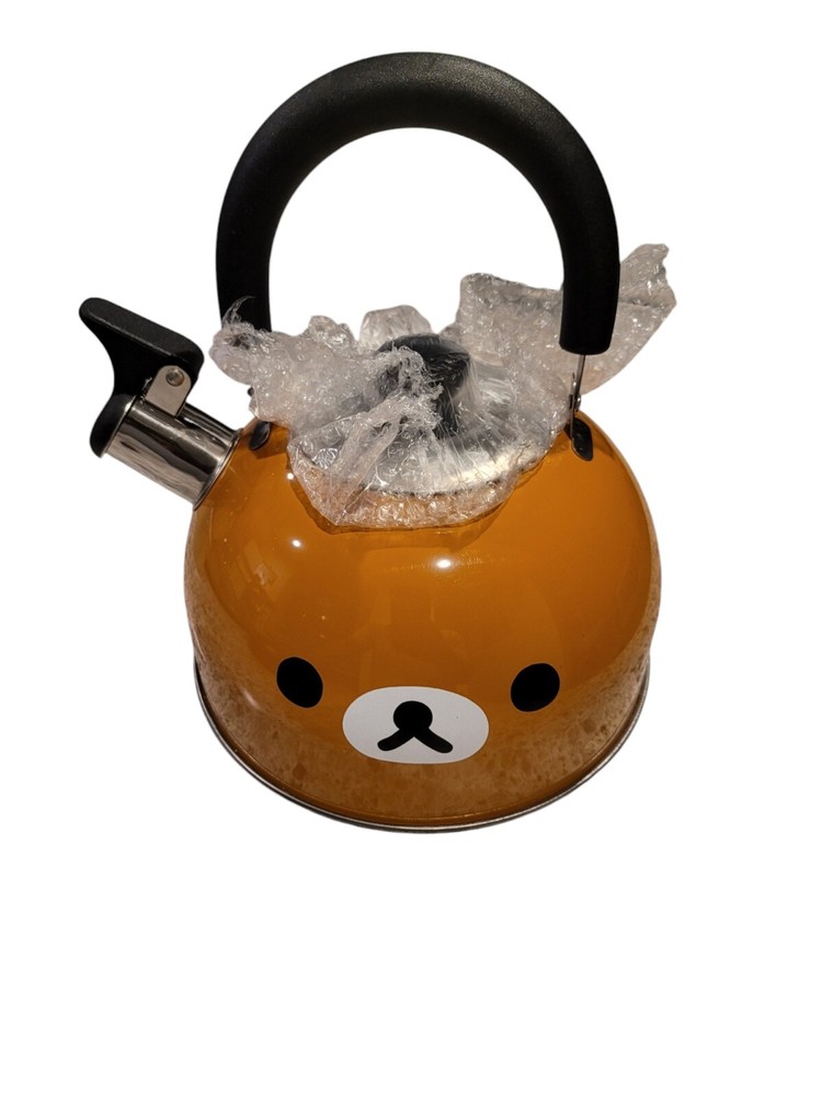 SAN-X Rilakkuma Kettle Brown Face Pattern Brown Brown