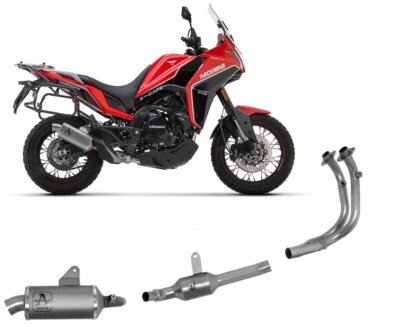Full Exhaust Arrow Silencioso Titan Moto Morini X Cape 650