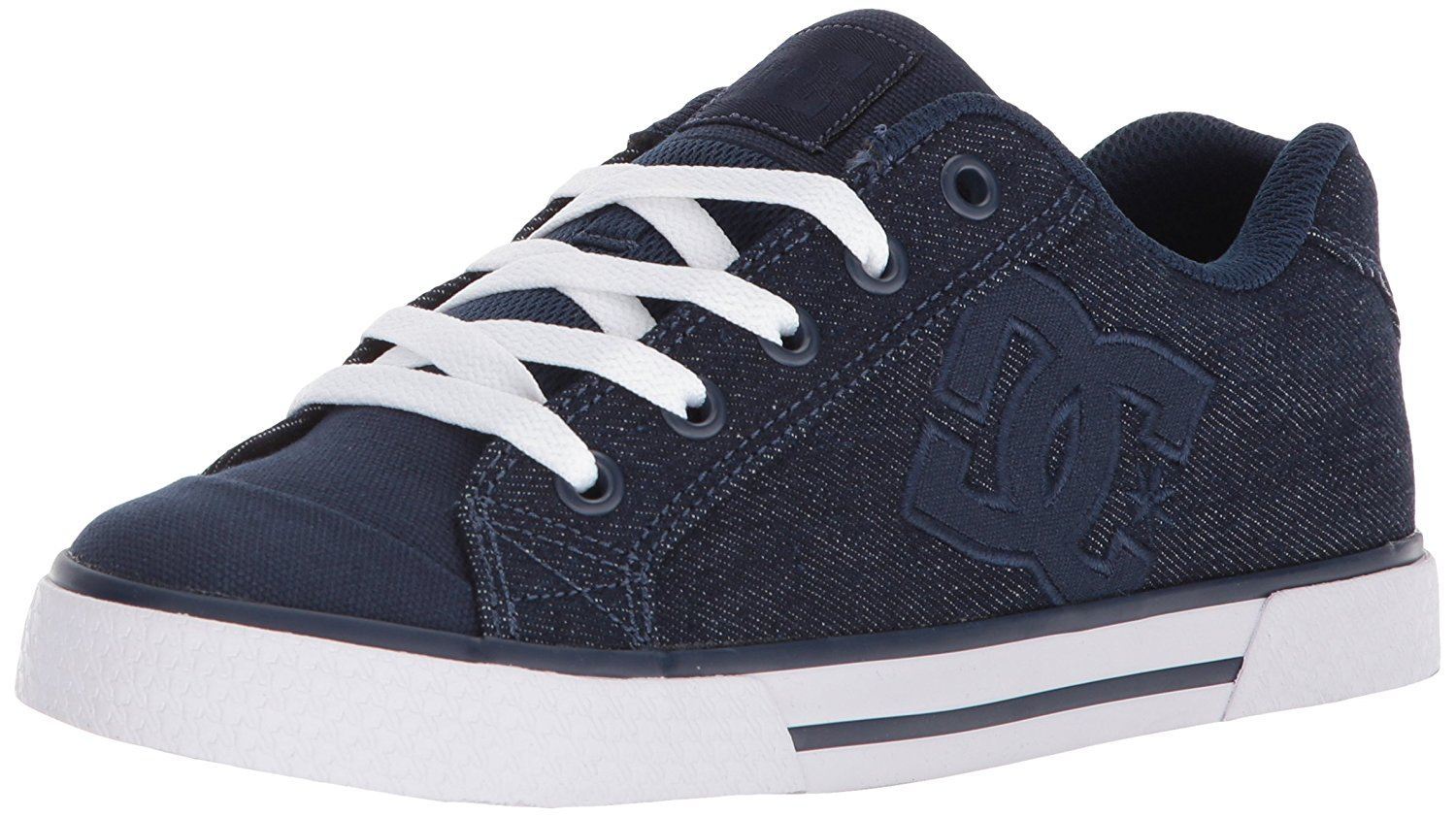 DC Chelsea TX SE Denim WEISS Damenschuhe Skate Trainers DC Chelsea TX SE Denim WEISS Damenschuhe Skate Trainers