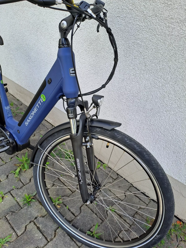 SAXONETTE E Bike Optimum Plus mit Mittelmotor 7 Gg. 28 Zoll B Ware A24013001285 - Bild 8 von 9