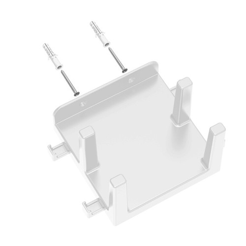 Wall Mounted Shelf Organizers For Cable Box Routers Modem With Storage Hook - Photo 4/10