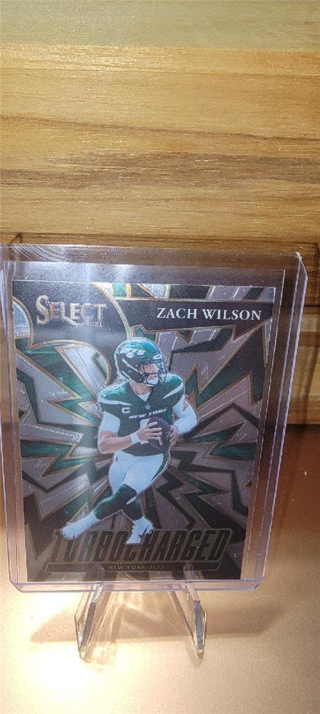 2021 Panini Select Turbocharged Card # TUR-2 Zach Wilson