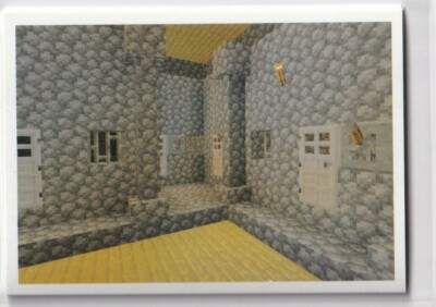 Panini Minecraft Treasure Sticker 2021 Nr. 65 Interact Woodland Mansion