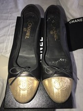chanel loafers Size 40.5 With gold Tip