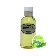 4 Oz Borage Seed Oil Premium 100 Pure Organic Cold Pressed GLA 20 Uncut