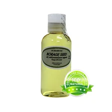 4 Oz Borage Seed Oil Premium 100% Pure Organic Cold Pressed GLA 20% Uncut