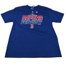 NWT Boston Red Sox T-shirt Men s Large MLB Baseball Fenway Park Navy Blue