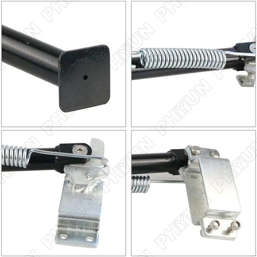 Braçadeira de motocicleta 14" quadro no suporte de chute lateral para bicicleta suja off road universal - Imagem 4 de 4