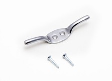 Cleat Blind Hook Curtain Tie Back Holdback 75mm 3 &Quot; Chrome + Screws - NEW O