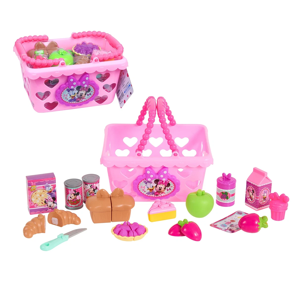 Just Play Minnie Bow Tique Bowtastic Shopping Basket Set Jpl88900
