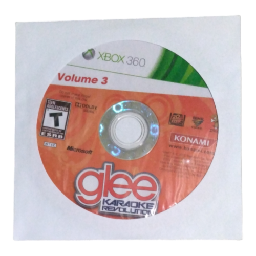Karaoke Revolution: Glee Vol. 3 (Xbox 360) BEZ ŚLEDZENIA - TYLKO DYSK - Zdjęcie 1 z 3