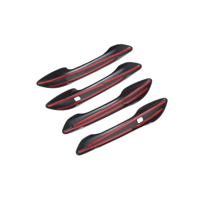 适用于现代索纳塔 24-25 光面黑色外侧门把手盖外壳装饰 — 第 4/4 张图片