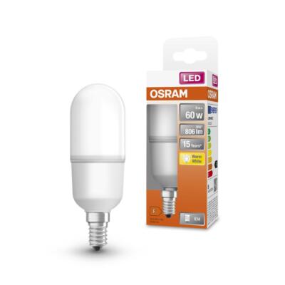 OSRAM E14 LED STAR STICK Kolbenform 8W wie 60W warmweiß 806lm