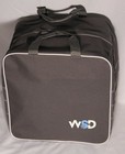 New WSD Logo Single Ski or Snowboard Boot Bag square gray  + BONUS SKI MASK NEW