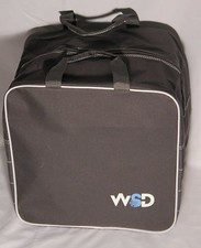 New WSD Logo Single Ski or Snowboard Boot Bag square gray  BONUS SKI MASK NEW