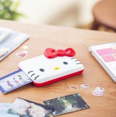 【極美品】Hello Kitty×iNSPiC PV-123 Canon Canon iNSPiC PV-123 HELLO KITTY Mini Photo Printer iNSPiC for