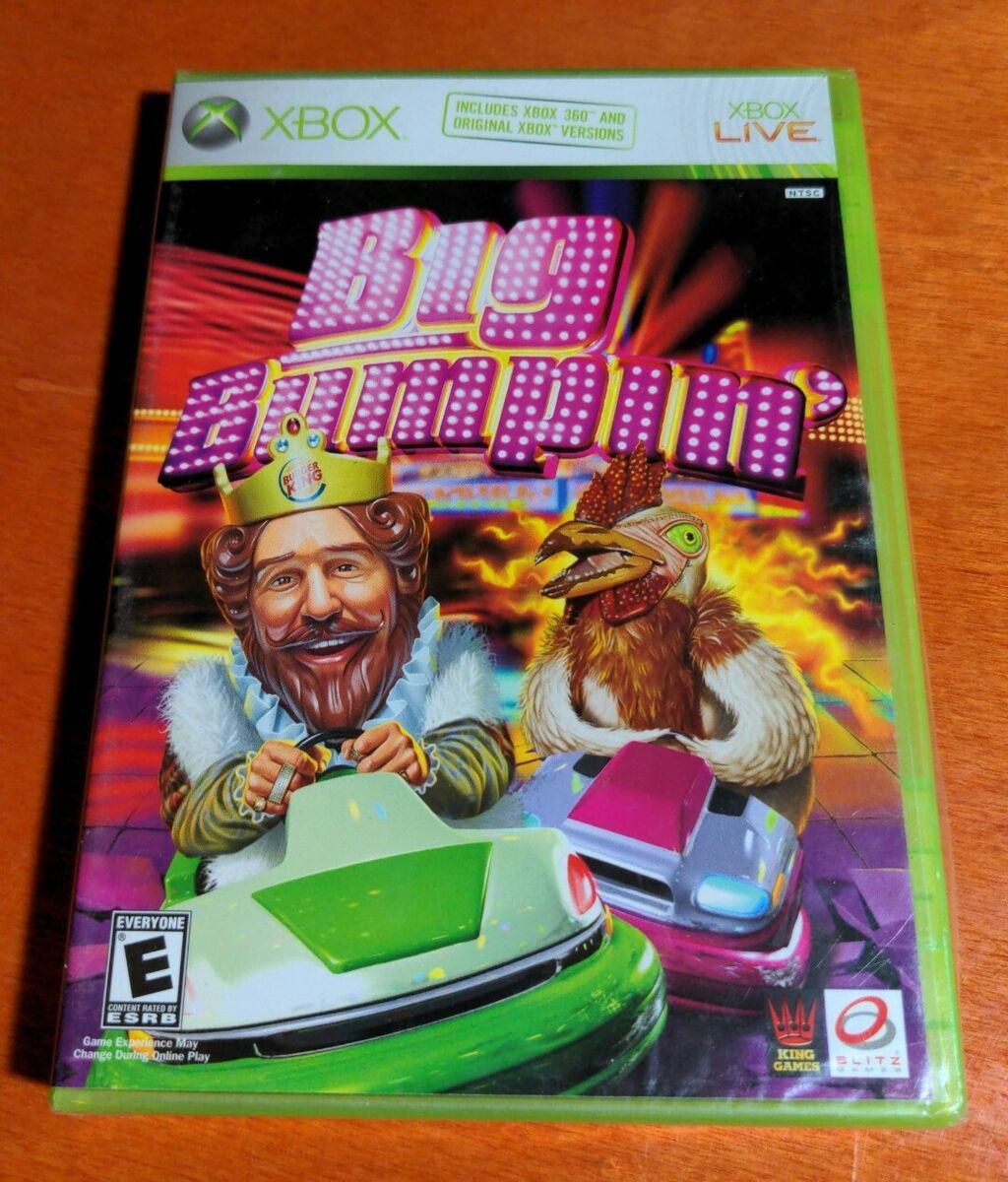 Big Bumpin' Microsoft Xbox and Xbox 360 Burger King Games Big Bumpin' Microsoft Xbox and Xbox 360 Burger King Games