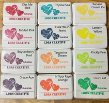 LDRS Creative Hybrid Ink Pad Set of 12 Bundle Brand New