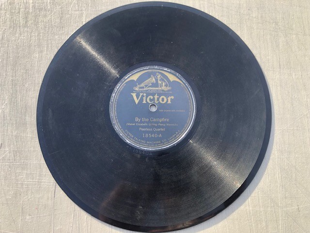 Peerless Quartet 78rpm Single 10-inch Victor Records #18540 By the