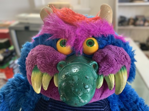 My Pet Monster - Plush Toy 1986 Vintage Amtoy - Picture 2 of 19