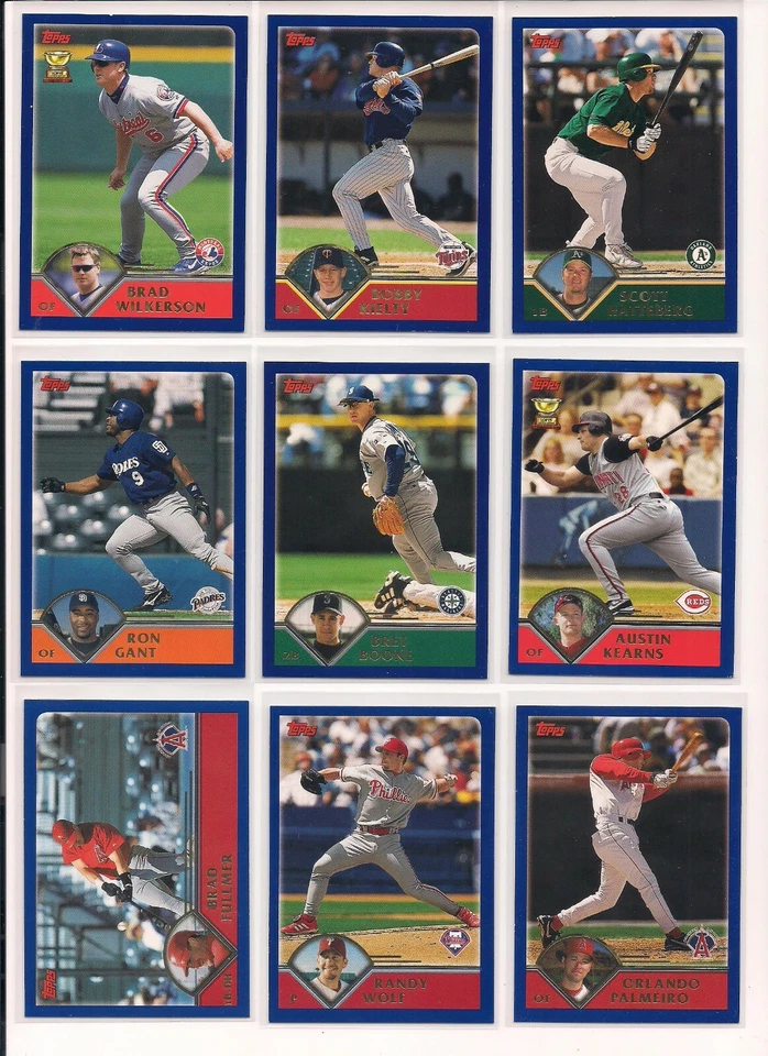 2003 Topps Baseball Trading Cards Series 1 / Choose From List #s 1 - 199 / mb47 - Image 3 of 4