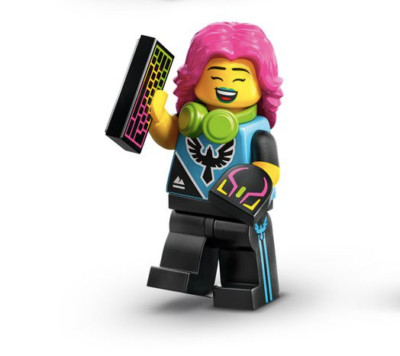 LEGO CMF col25-2 Esports Gamer, Series 25 BNIB Series, with Cup