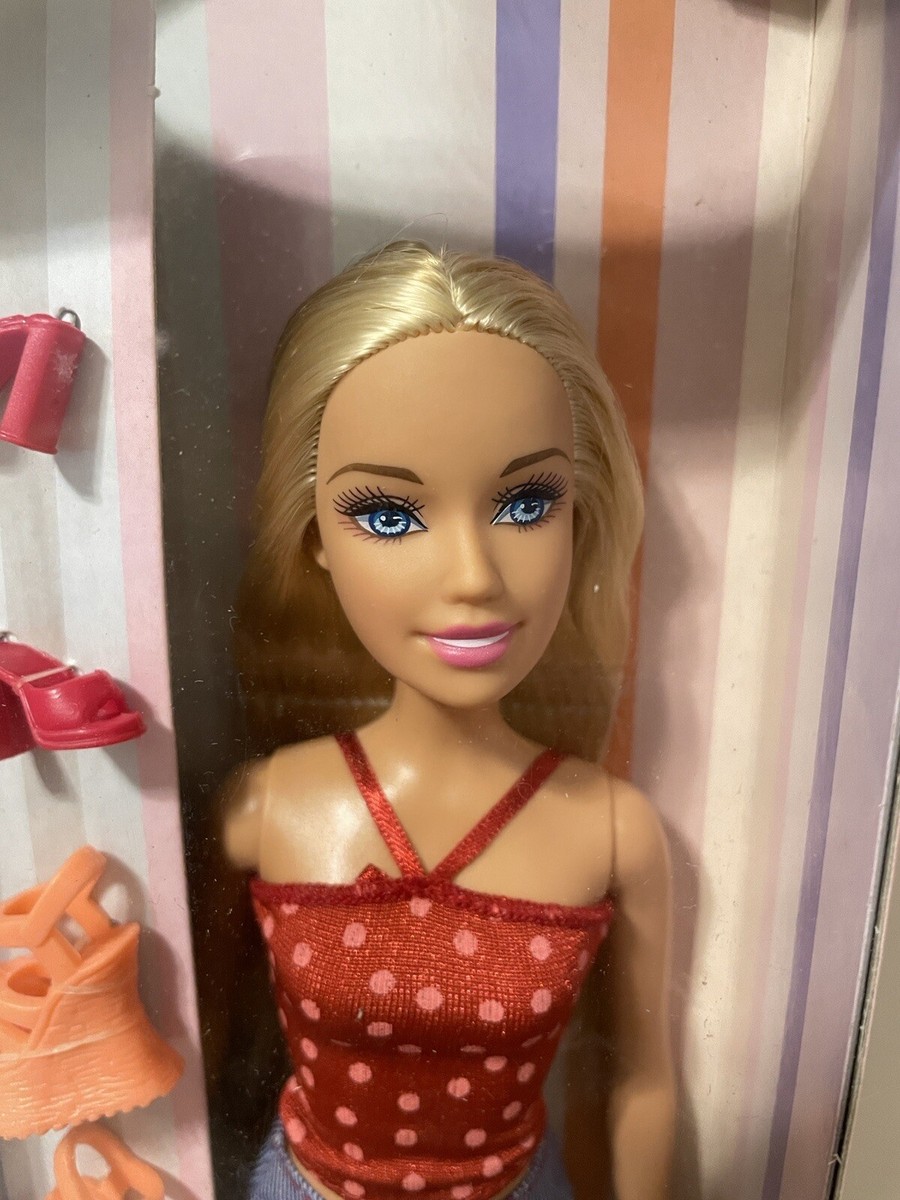 KAT MACONIE ピンク メタリック リボンパンプス Barbie Barbie Signature Barbie Crystal Fantasy Collection Rose