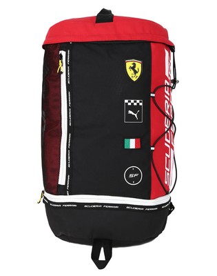 Puma Scuderia Ferrari Fanwear ECA Unisex Mochila Negro Rojo 076673 01 | eBay