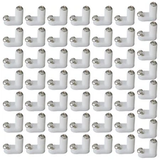 50Pack Arcade L-Type PCB Board Mounting Feet Legs W/ Screws for JAMMA MAME Game