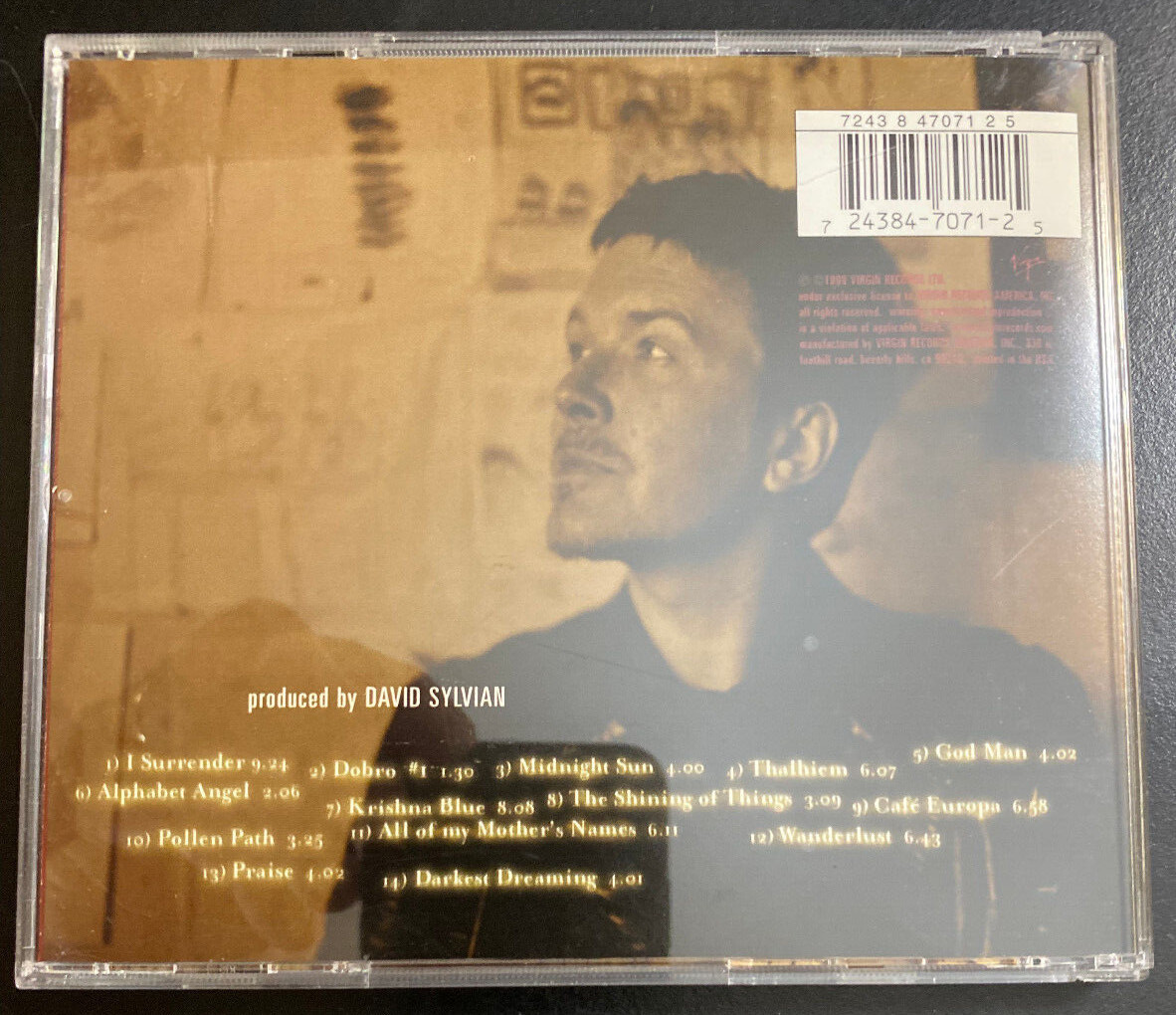 Dead Bees on a Cake by David Sylvian (CD, 1999) 724384707125| eBay