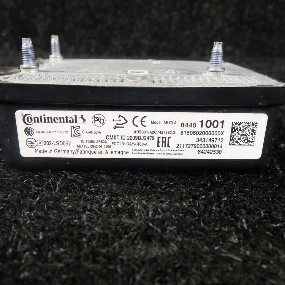 CADILLAC ATS Front Radar Distance Sensor Module 2017 2019 343149712 OEM - Image 3 of 4