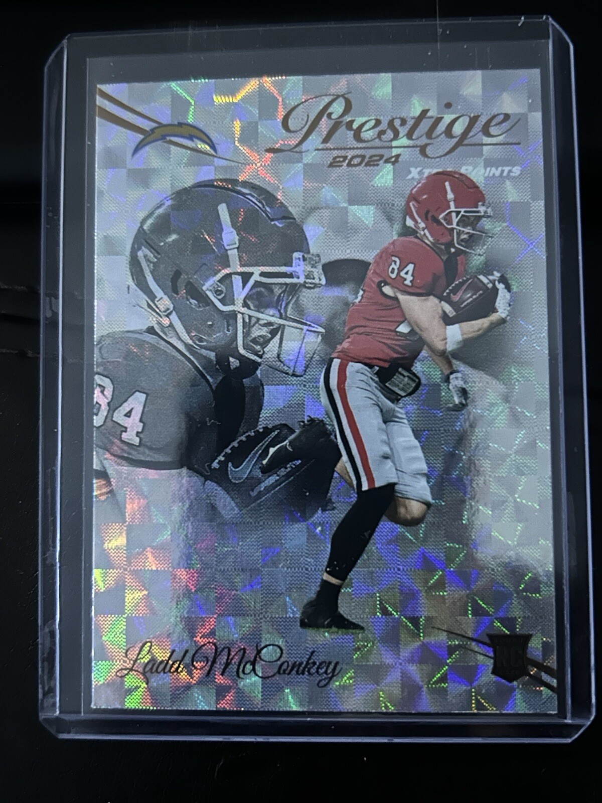 2024 Panini Prestige Galaxy Xtra Points LADD McCONKEY Chargers RC #331 Rookie