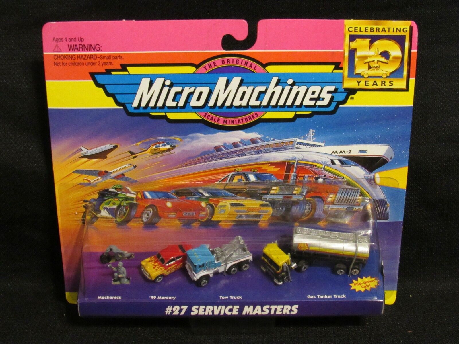 Vintage Great interest Micro Machines Ranking TOP4 Galoob #27 Tanker Truck Masters S Service