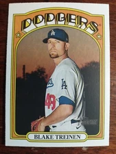 2021 Topps Heritage 222 Blake Treinen