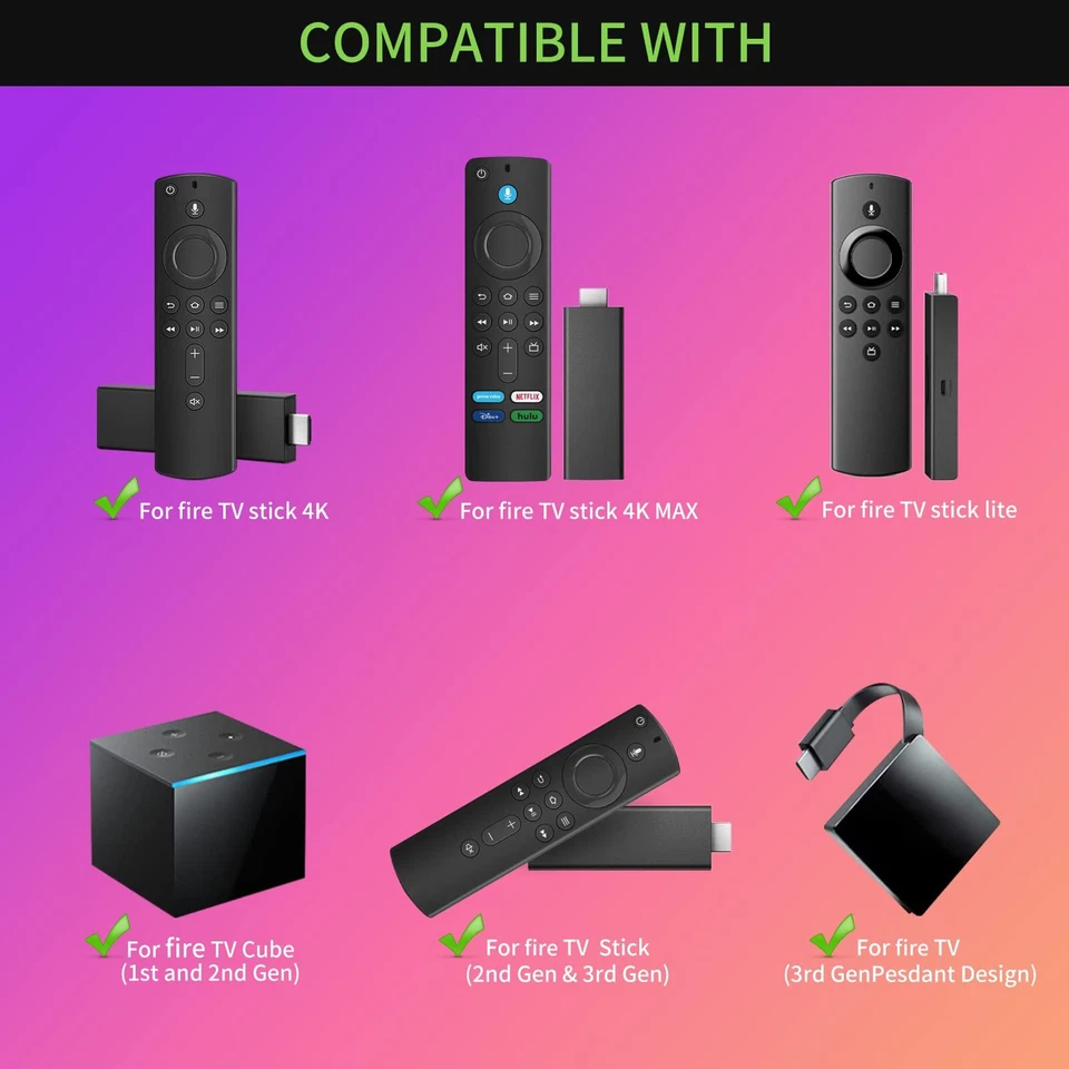 New Voice Remote Control L5B83G For Amazon Fire TV Stick Lite 4K 3rd Gen Alexa - Image 3 of 4