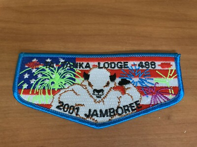 OA, Ta Tanka (488) 2001 Jamboree Flap (S-49), Blue, Merged 2016 | eBay