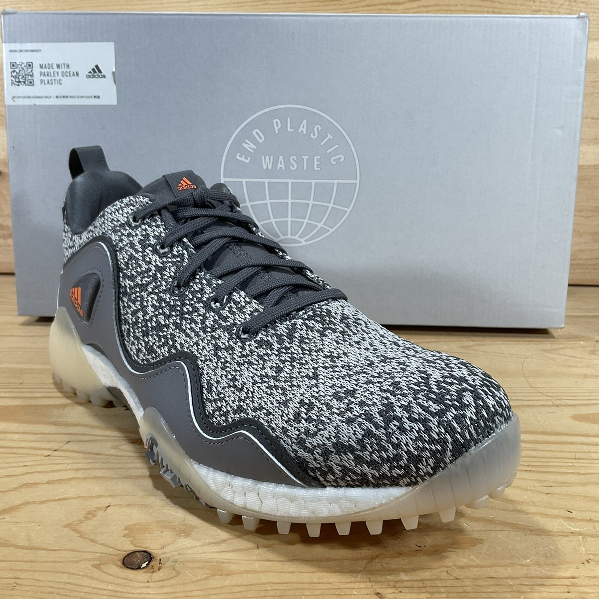 NIB Adidas CODECHAOS 21 PrimeBlue Golf Shoes Men's Size Grey