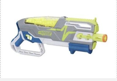 NIB Nerf Hyper Siege 50 Pump Action Blaster and 40 Nerf Hyper Rounds 110 FPS O/B