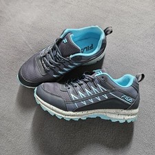 FILA Shoes 6.5 Womens GreyTeal Evergrand Trai...