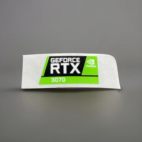 NVIDIA Geforce RTX 3070 Logo Vinyl Aufkleber Sticker für Laptop PC NEW EDITION