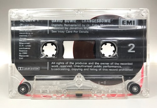 David Bowie CHANGESBOWIE Cassette TCDBTV-1 **DIGITALLY REMASTERED** VG+/VG+ - Picture 7 of 9