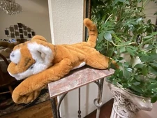F.A.O. SCHWARZ TIGER STUFFED ANIMAL TOY  20" INC. 2021 "