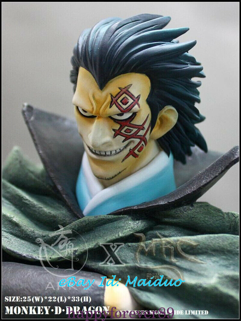 GP Studio Monkey D Dragon Resin Statue One Piece Original With box 29cm