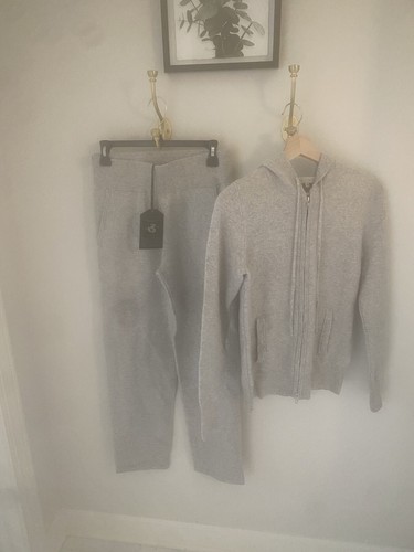 Anatomie Suzie Relaxed Fit Cashmere Pants Ladies And Hoodie /Suit XS